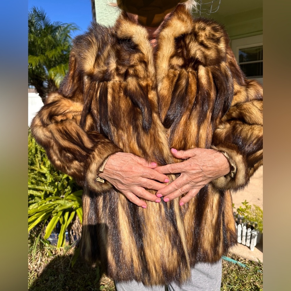 Mink jacket (real fur /vintage) It has never been worn. Is New